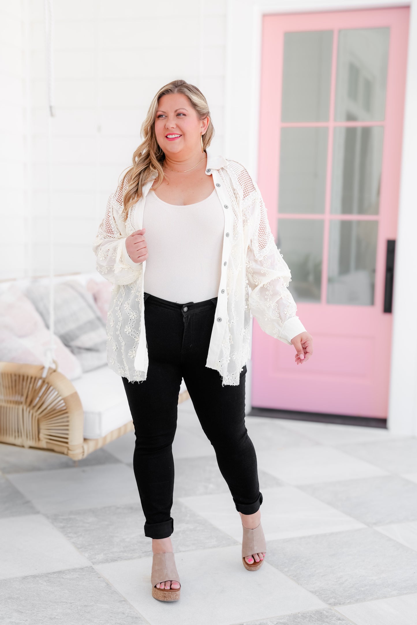Black Bombshell Judy Blue Non-Distressed Black Skinny Jeans