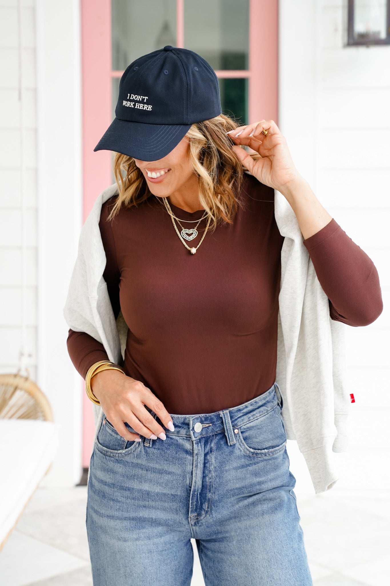 Door Buster! Plus/Reg Zenana Brushed Microfiber Long Sleeve Round Neck Tee