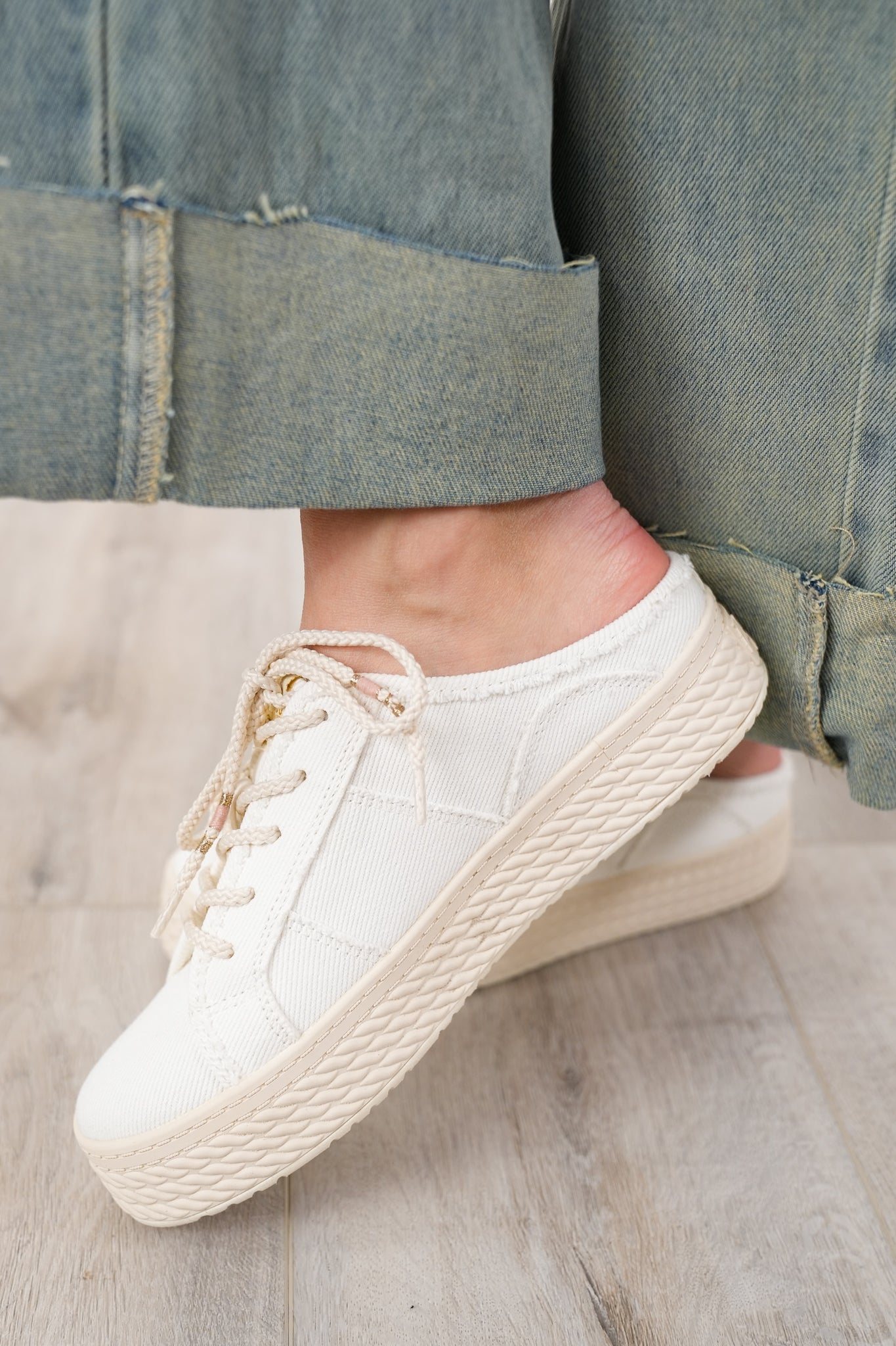 Blowfish Backless Slip On Mule Sneaker
