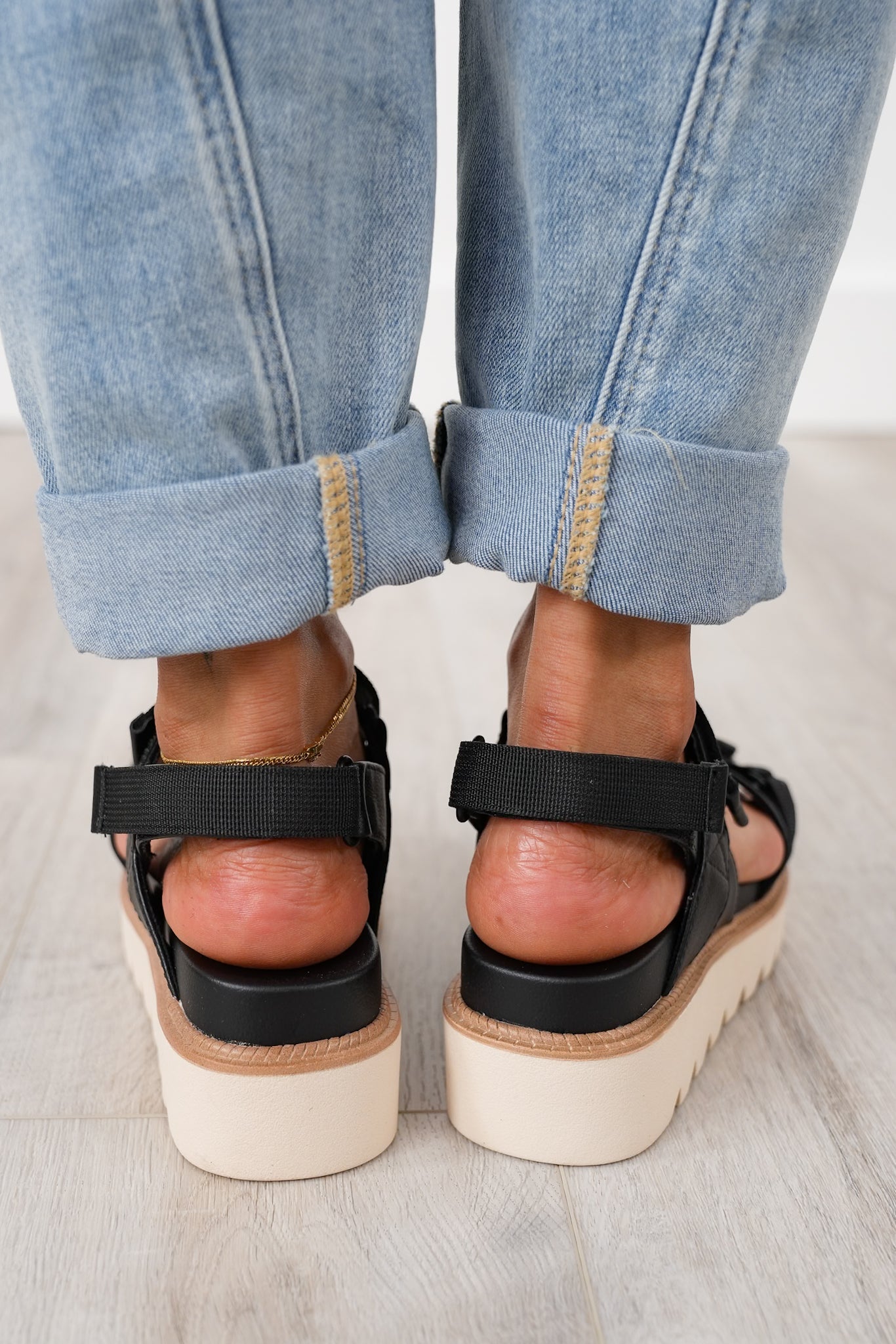 MIA Stylish Platform Sandal with Adjustable Straps