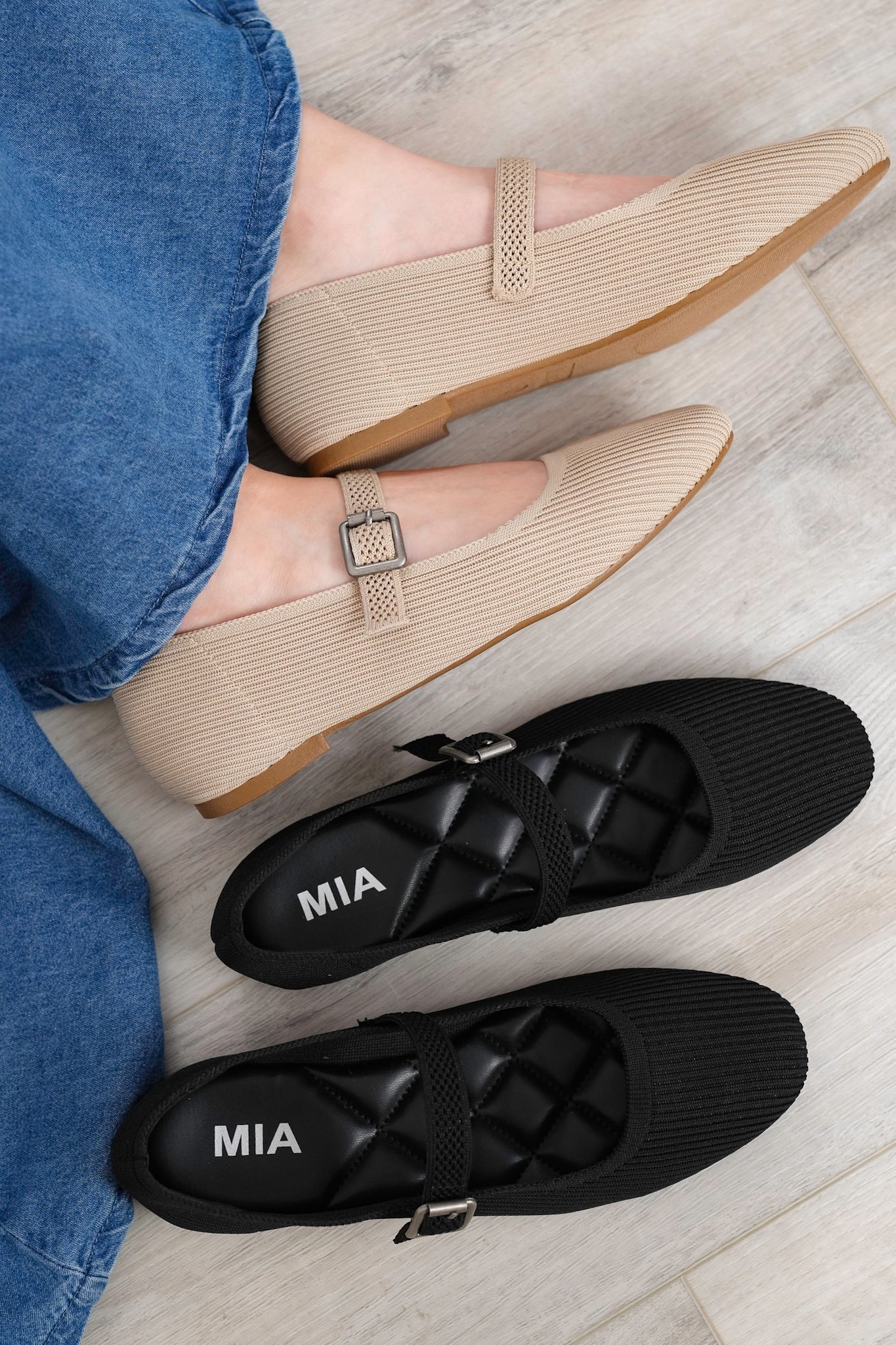 MIA Ballet Core Knit Flats