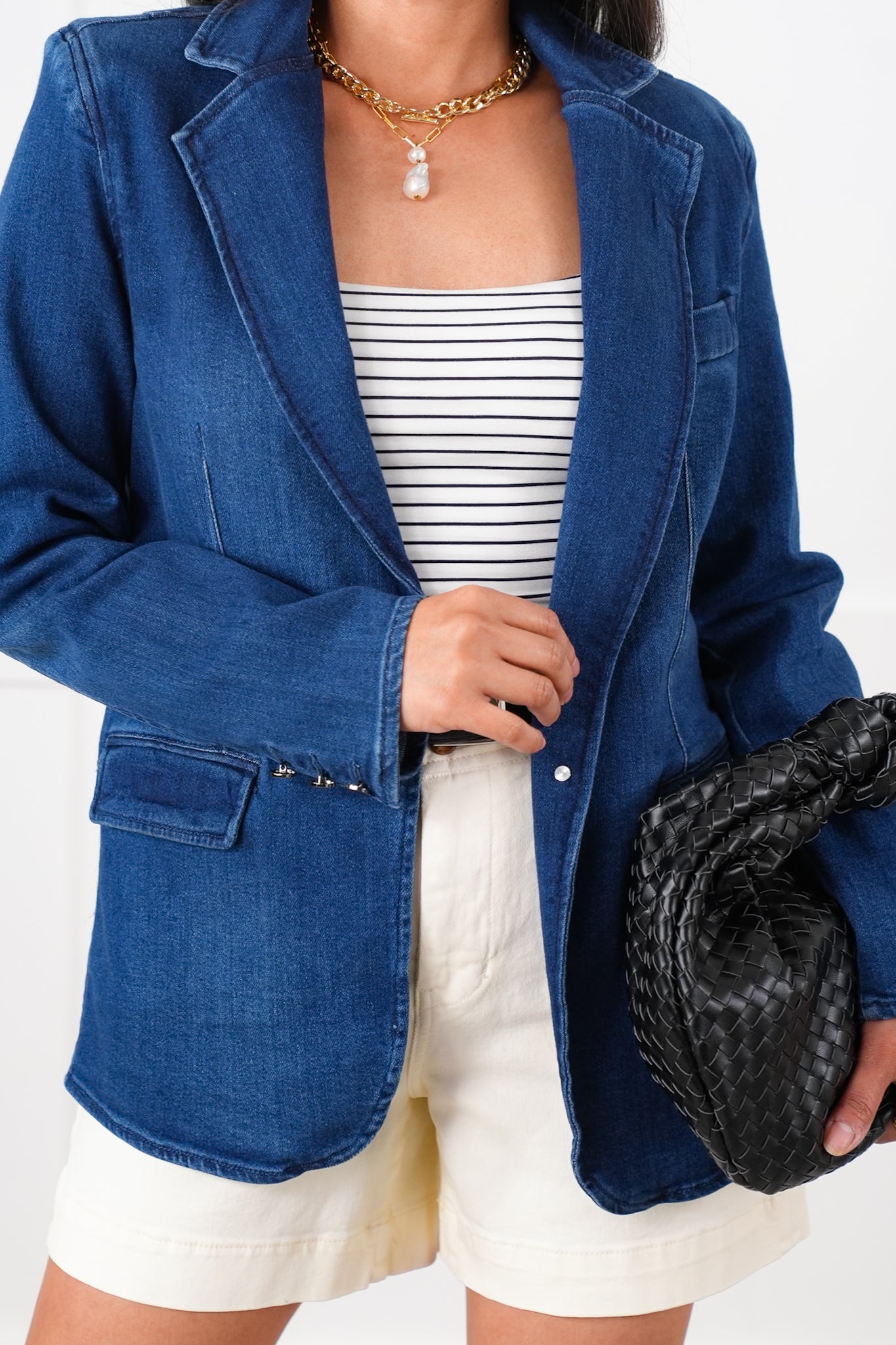 Risen Long Sleeve Button Blazer