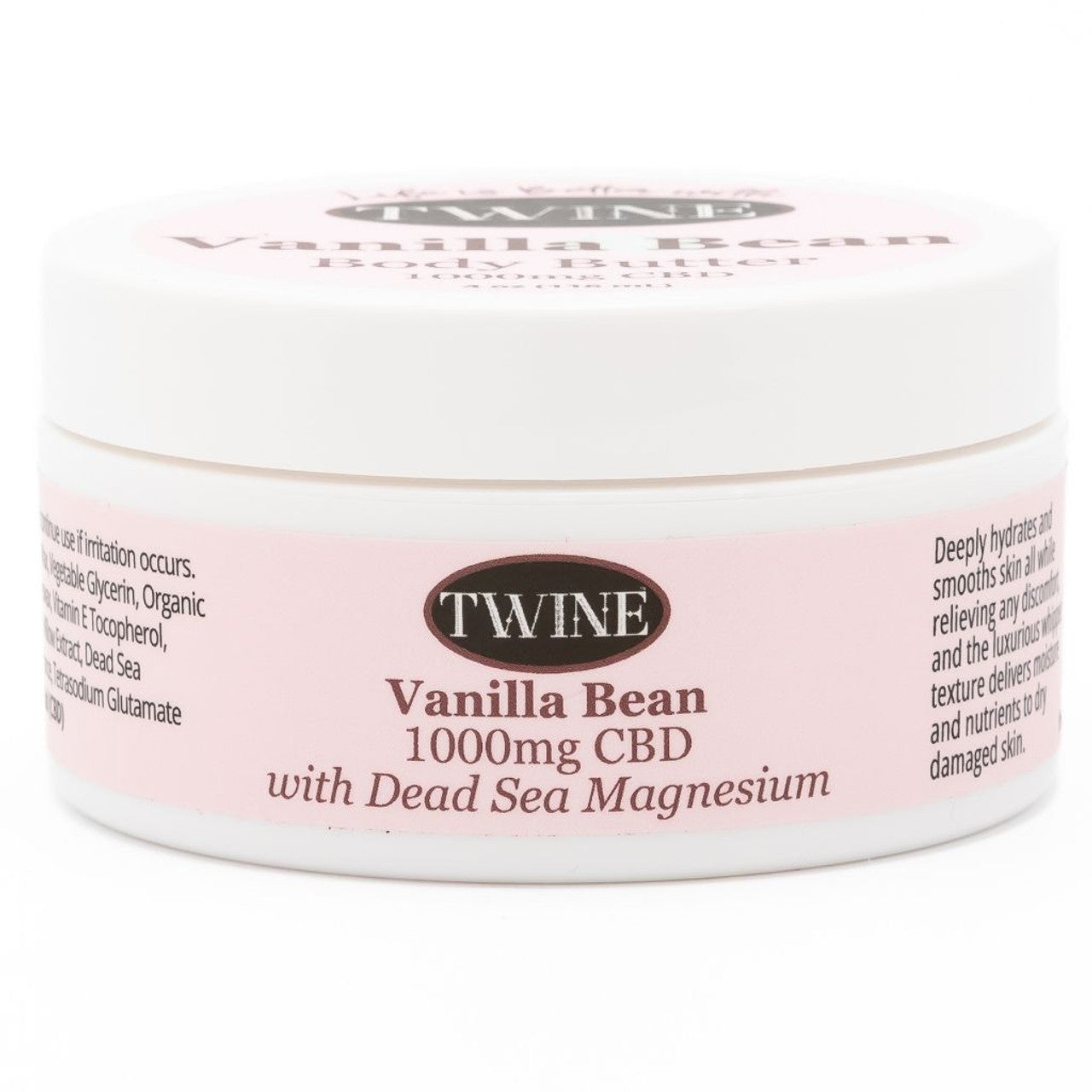 Twine 1000mg CBD Topical Body Butter *Final Sale*