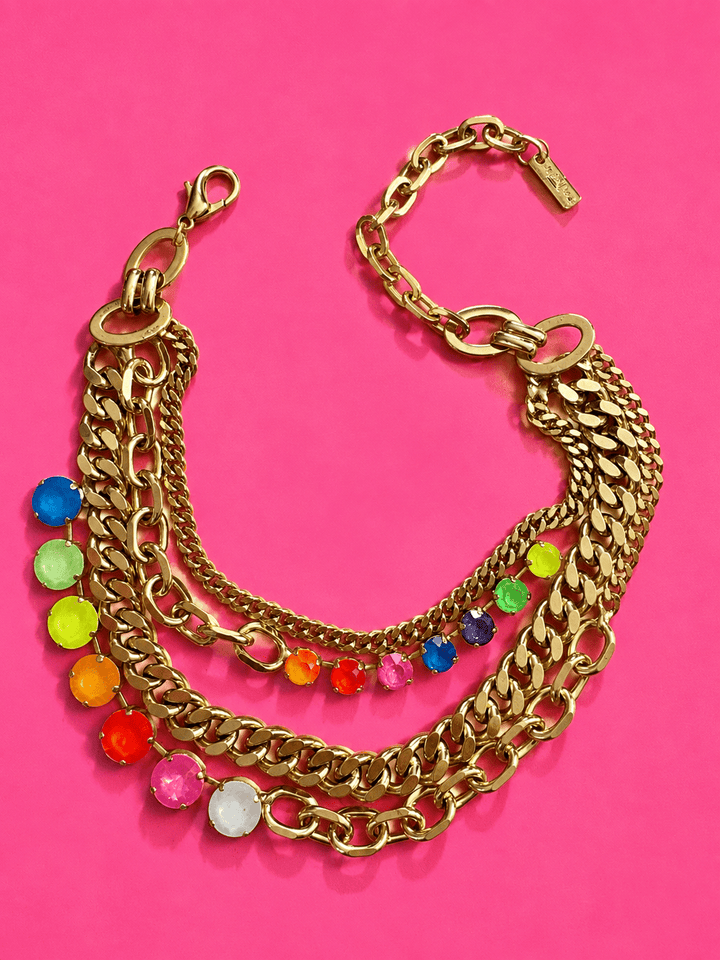 TOVA Jolinda Necklace In Electric Cowboy Fairy - Freckled Poppy