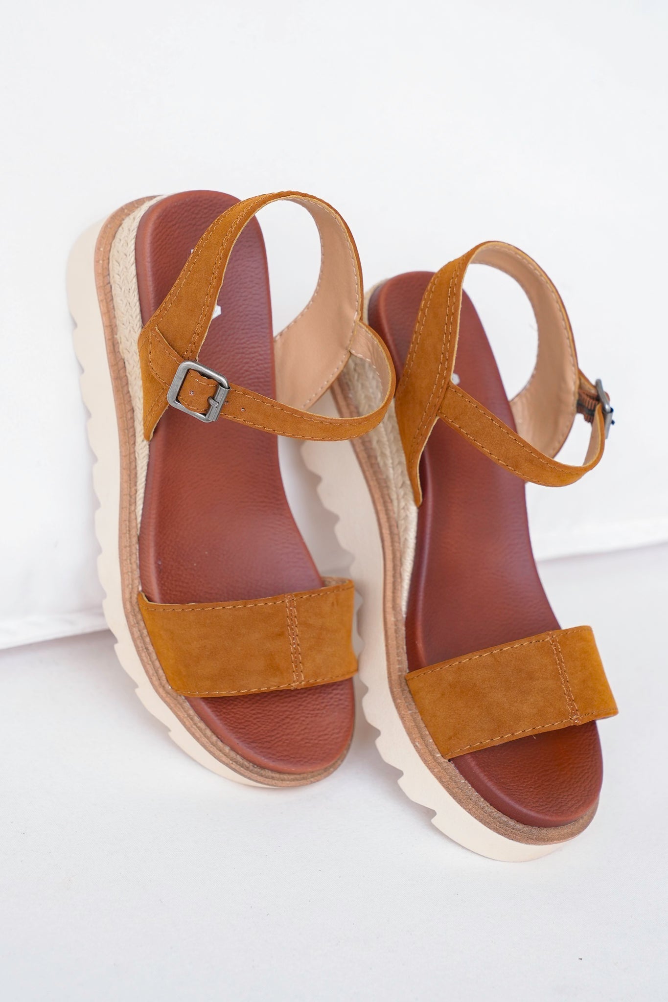 MIA Platform Sandal with Adjustable Buckle Strap