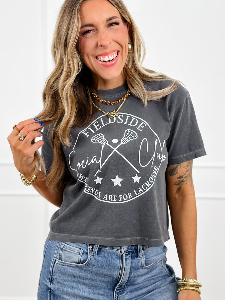 Plus/Reg Short Sleeve "Weekends Are For Lacrosse" Graphic Tee