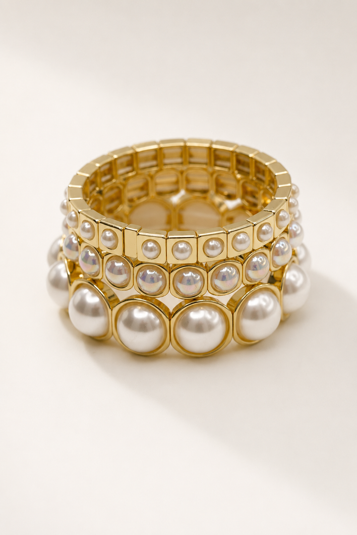 Treasure Jewels All The Pearls Stack Set