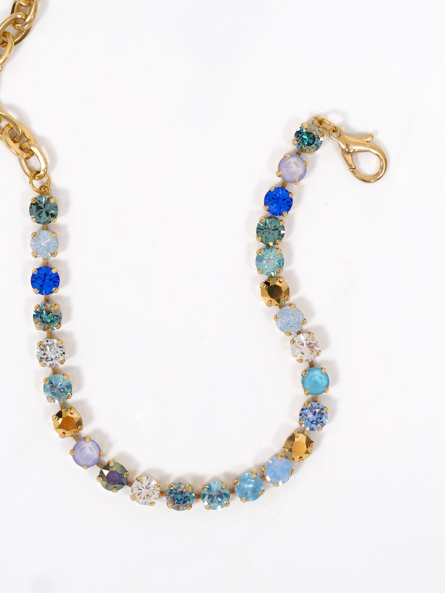 TOVA Oakland Crystal Gold Plated Choker