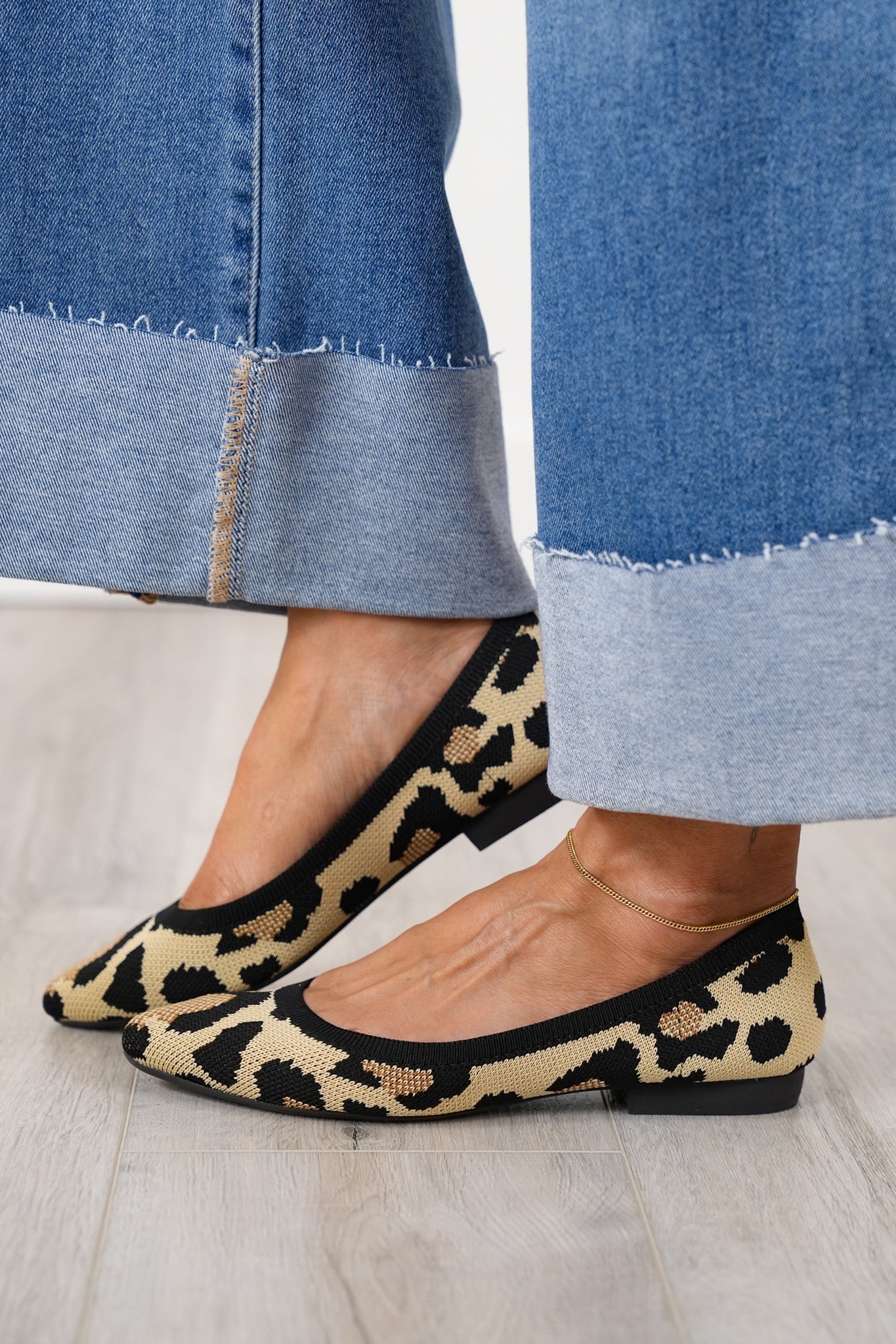 MIA Textured Knit Ballet Flat