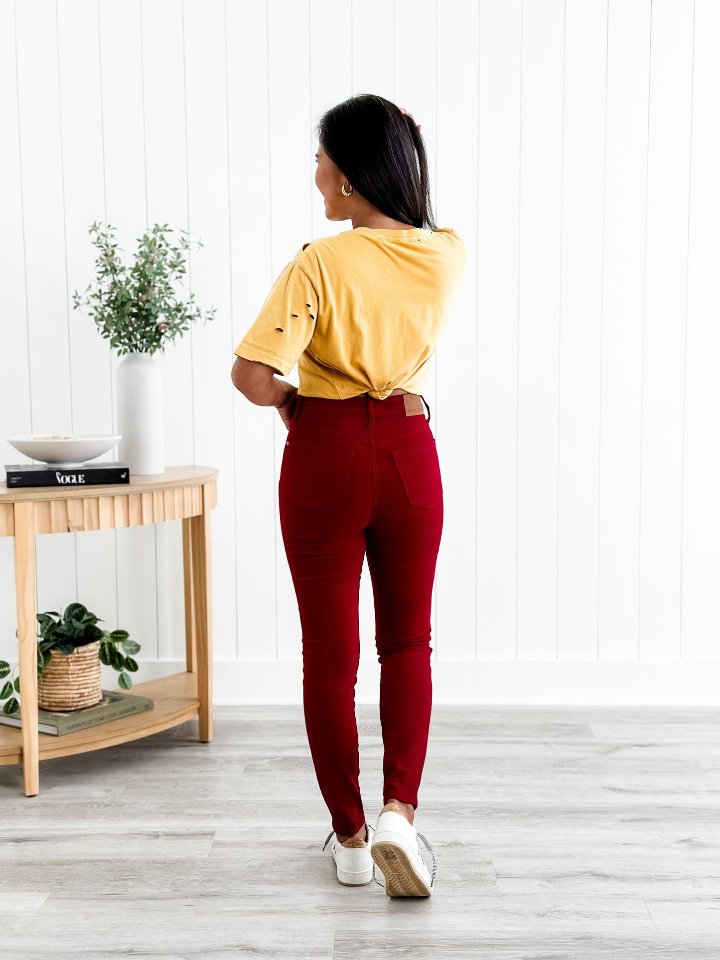 Judy Blue Scarlet Letter High Rise Tummy Control Skinny Jeans