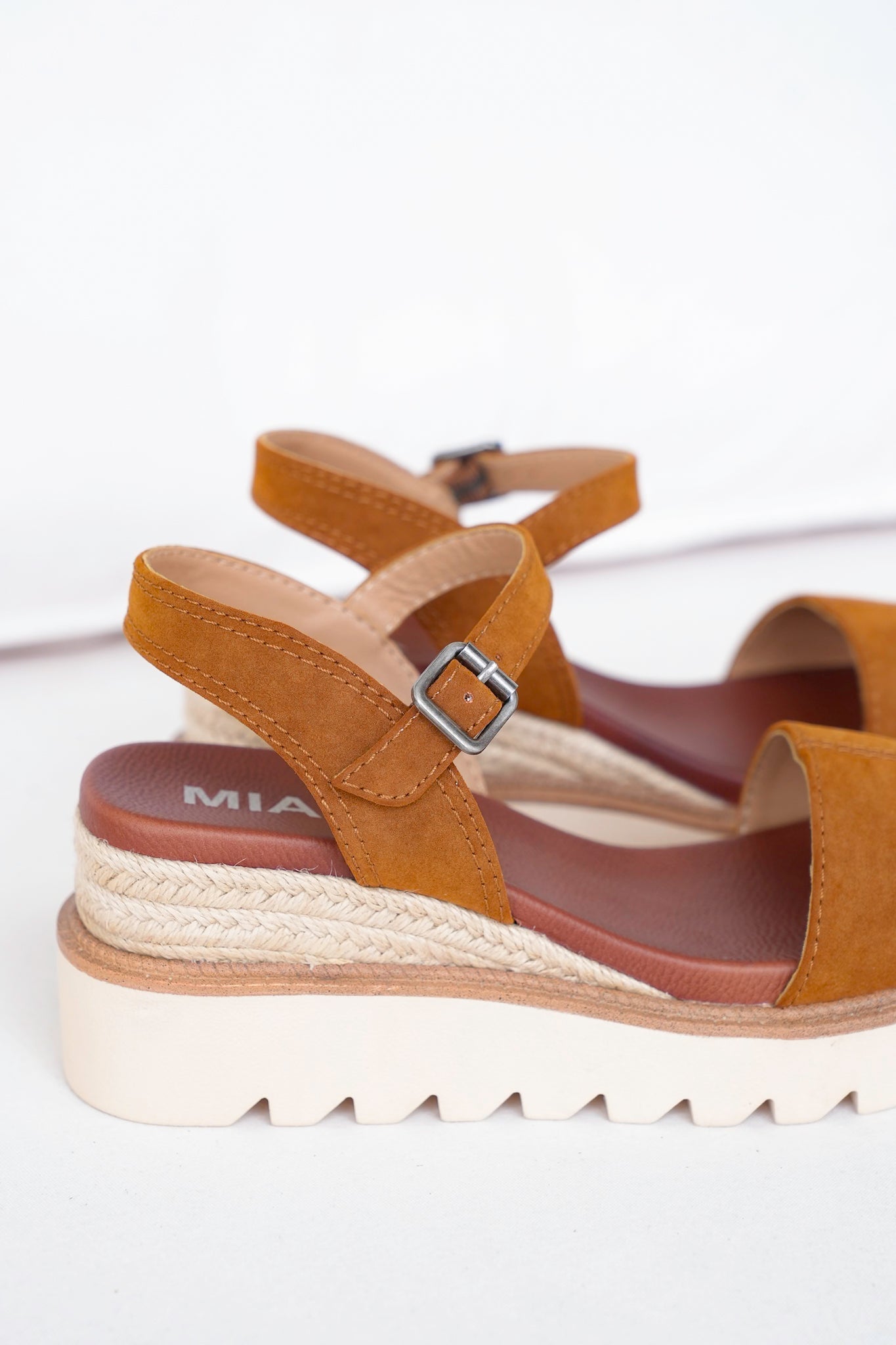MIA Platform Sandal with Adjustable Buckle Strap