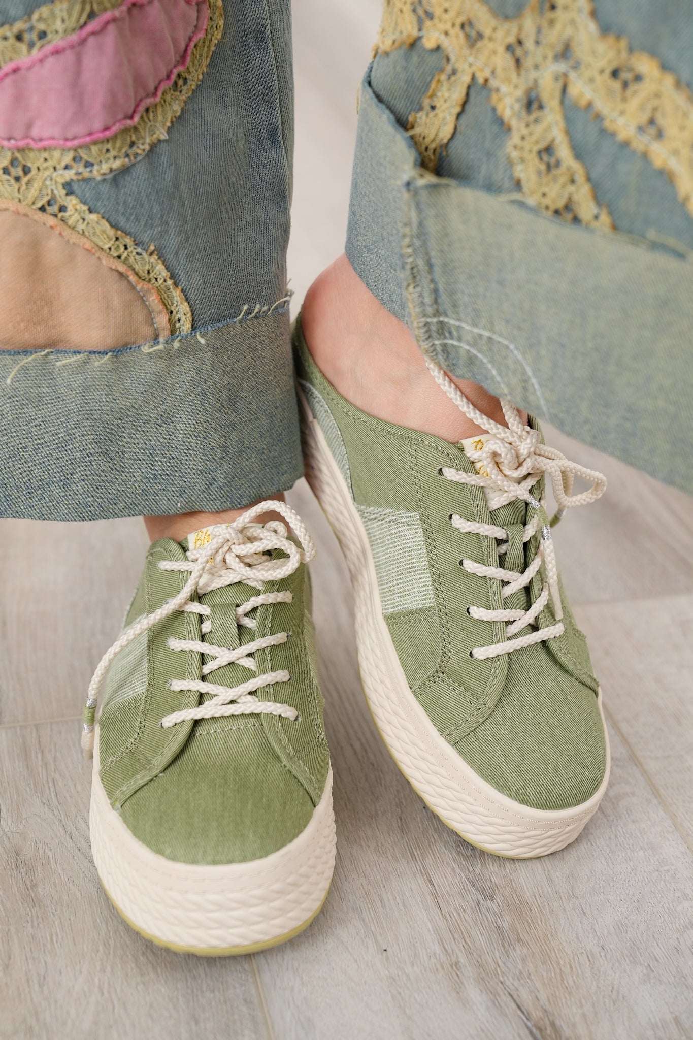 Blowfish Backless Slip On Mule Sneaker