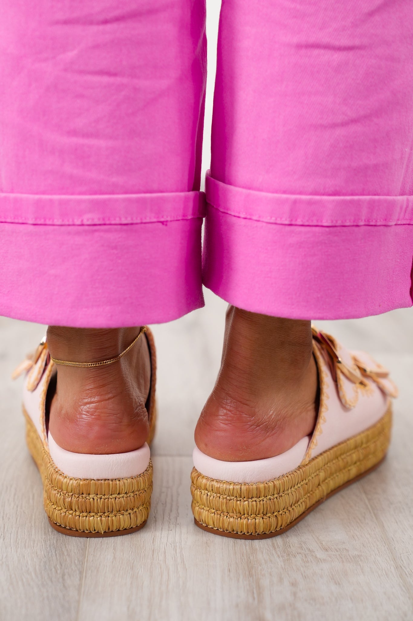 MIA Dual Buckle Chic Platform Sandals
