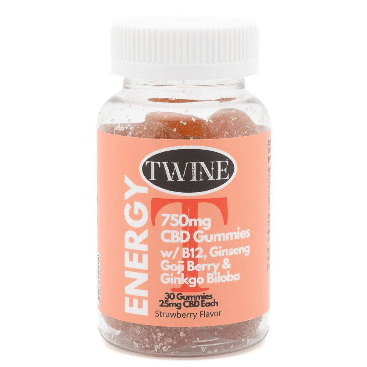 Twine 750mg Healing Gummies 99% Pure Organic 30pcs-Assorted Flavors *Final Sale*
