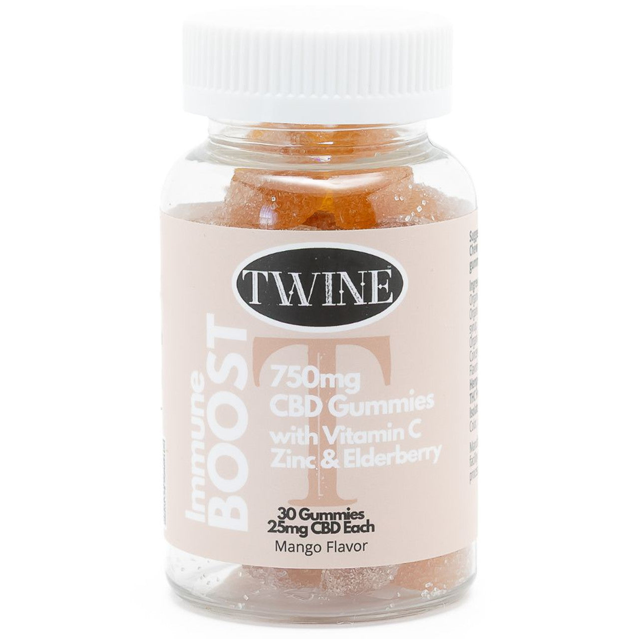 Twine 750mg Healing Gummies 99% Pure Organic 30pcs-Assorted Flavors *Final Sale*