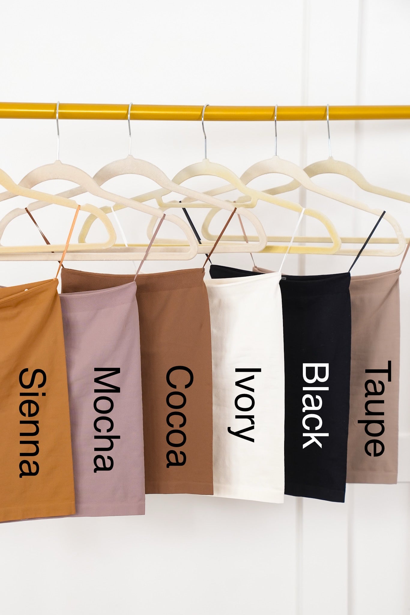 Solid Seamless Tube Top