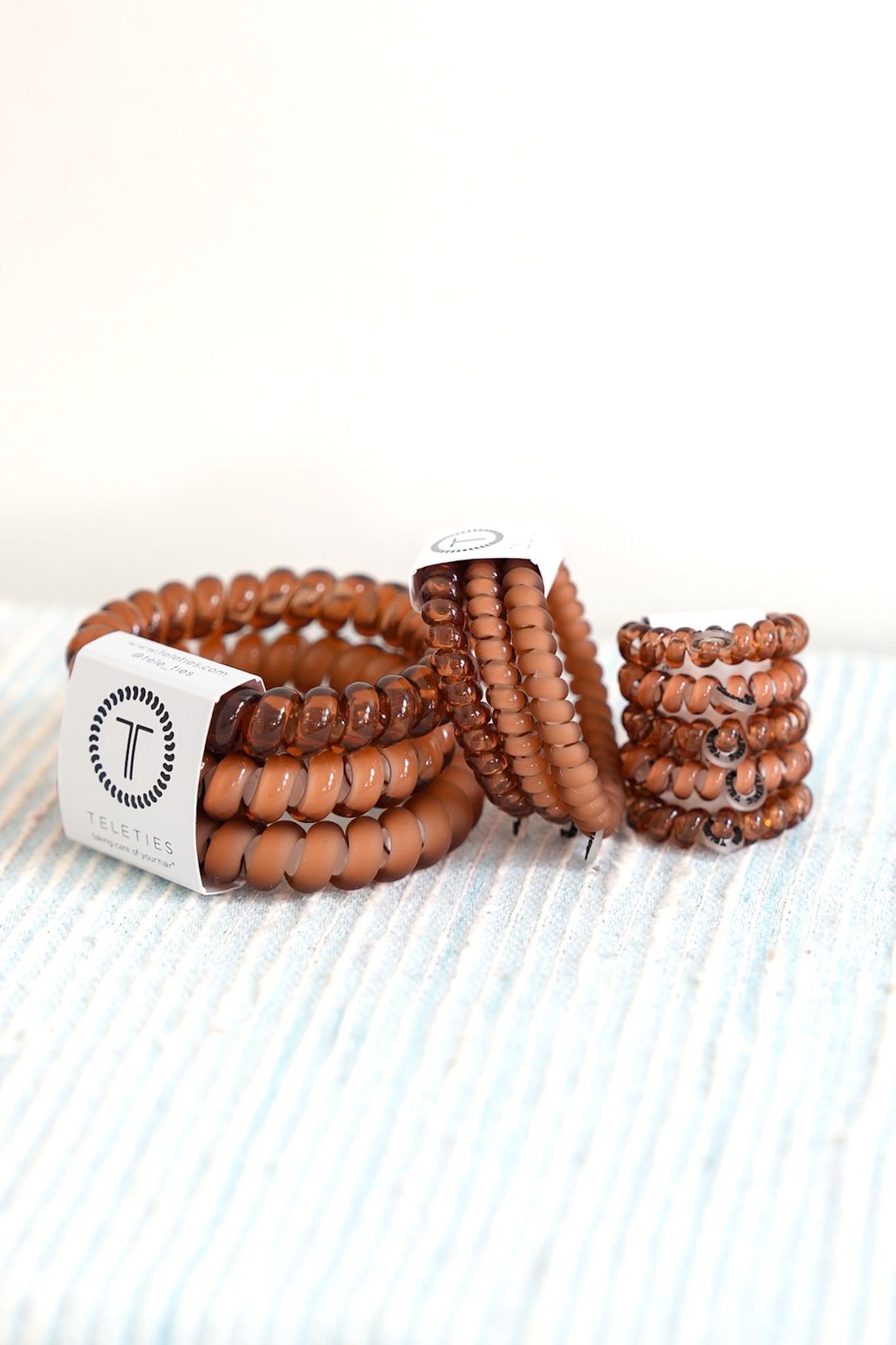 Teleties Mocha Mousse Hair Ties
