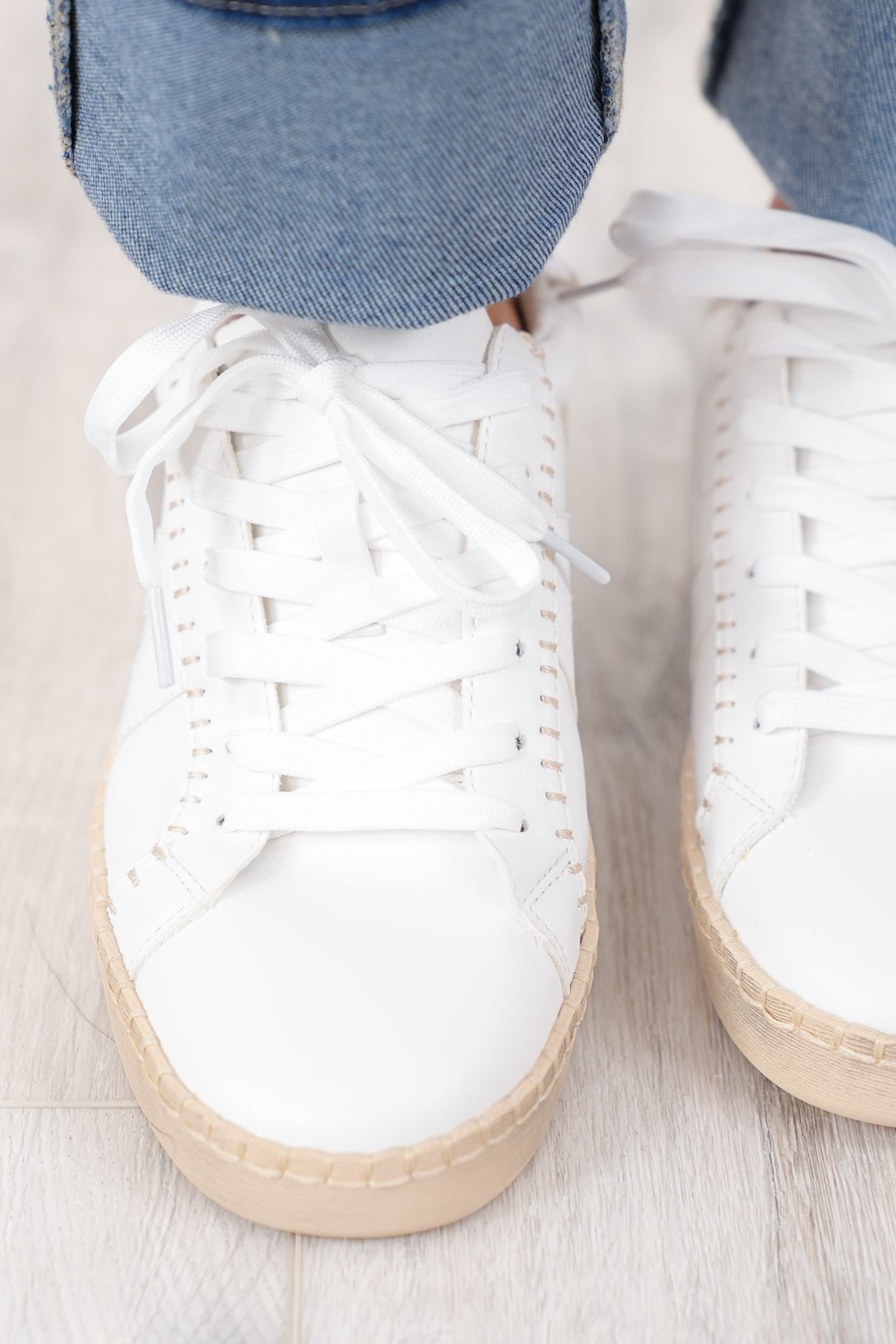 Corky's "Friend Zone" Vibrant Stitched Sneakers