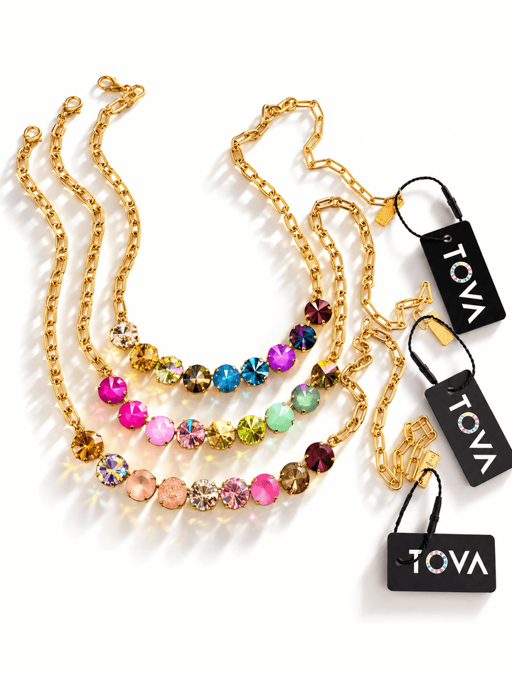 TOVA FP Custom Mini Sofia Necklace (Multiple Options) - Freckled Poppy