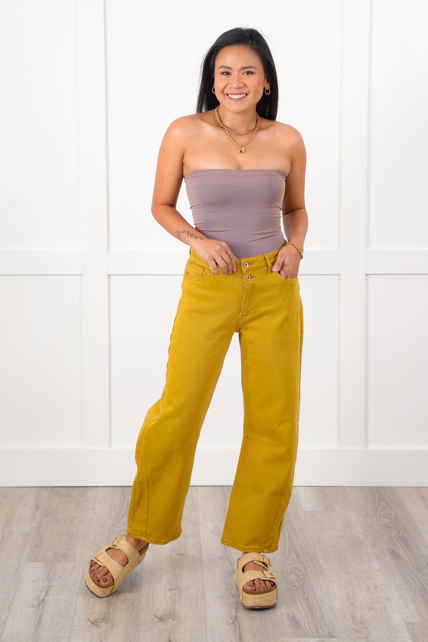 Solid Seamless Tube Top