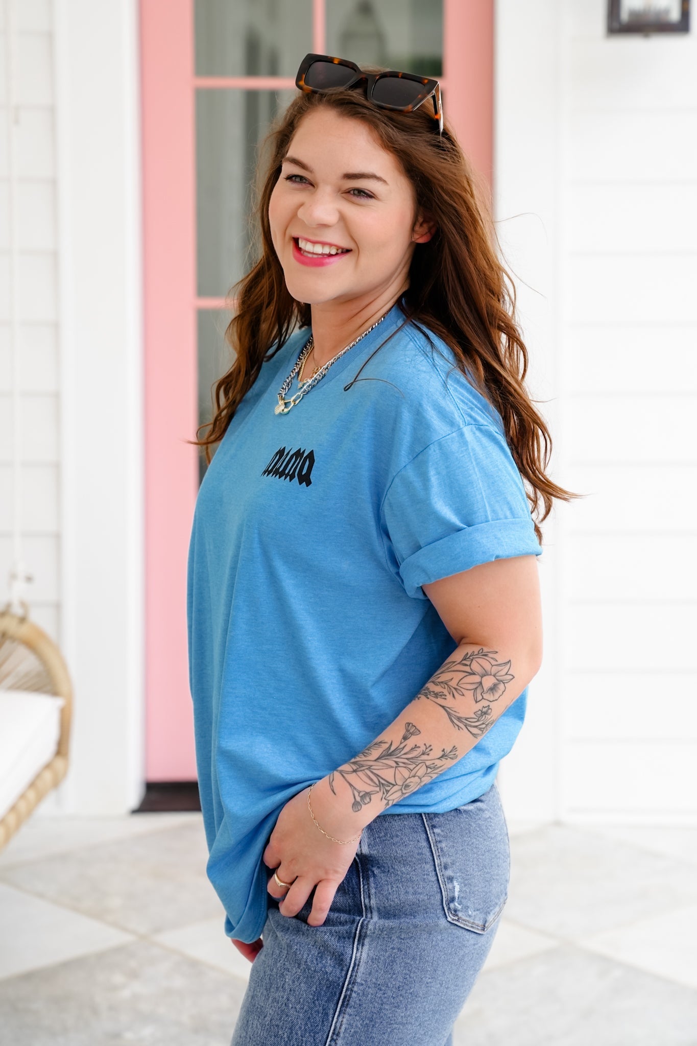 Plus/Reg Short Sleeve "Mama" Graphic Tee