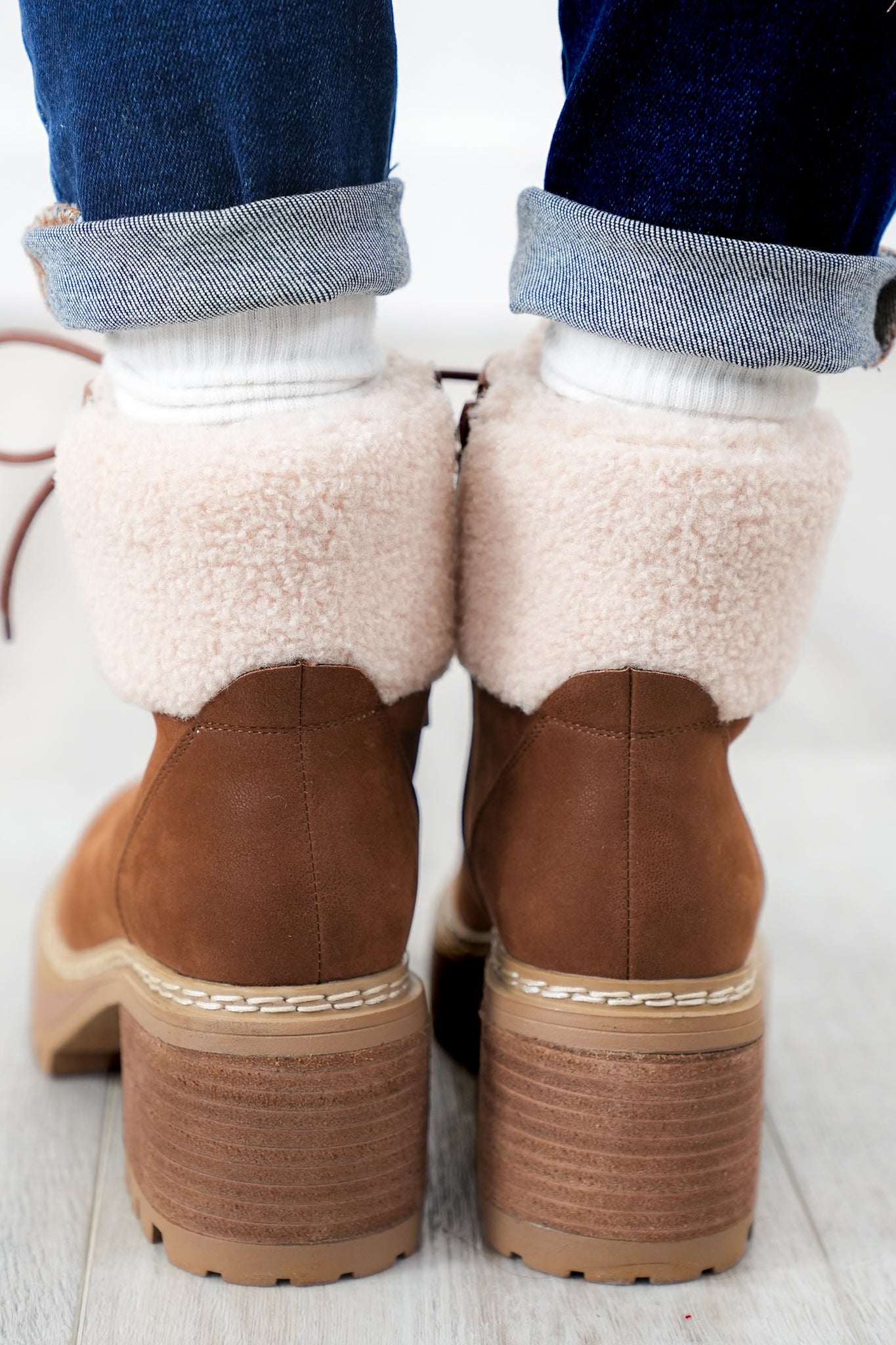 MIA Ankle Boots with Cozy Vegan Fur Lining