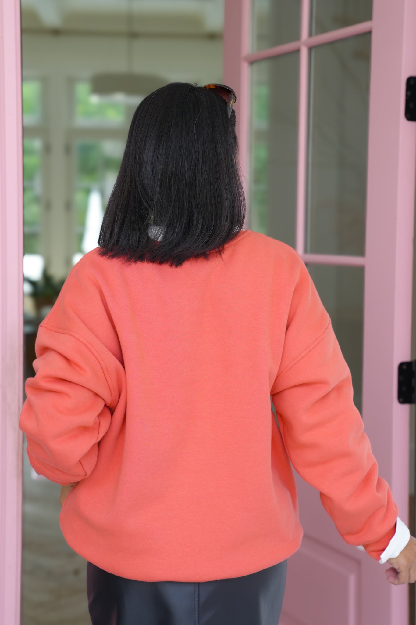 Long Sleeve "Pumpkin Spice" Pullover Sweatshirt