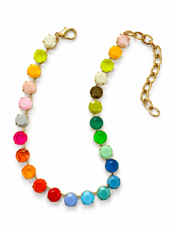 TOVA Sofia Crystal Necklace In Electric Cowboy Fairy