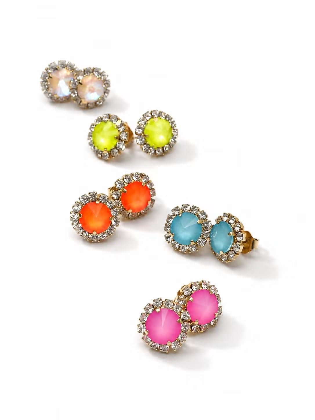 TOVA Daisy Studs - Freckled Poppy