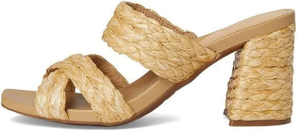MIA Open Toe Mule Sandal with Braided Straps