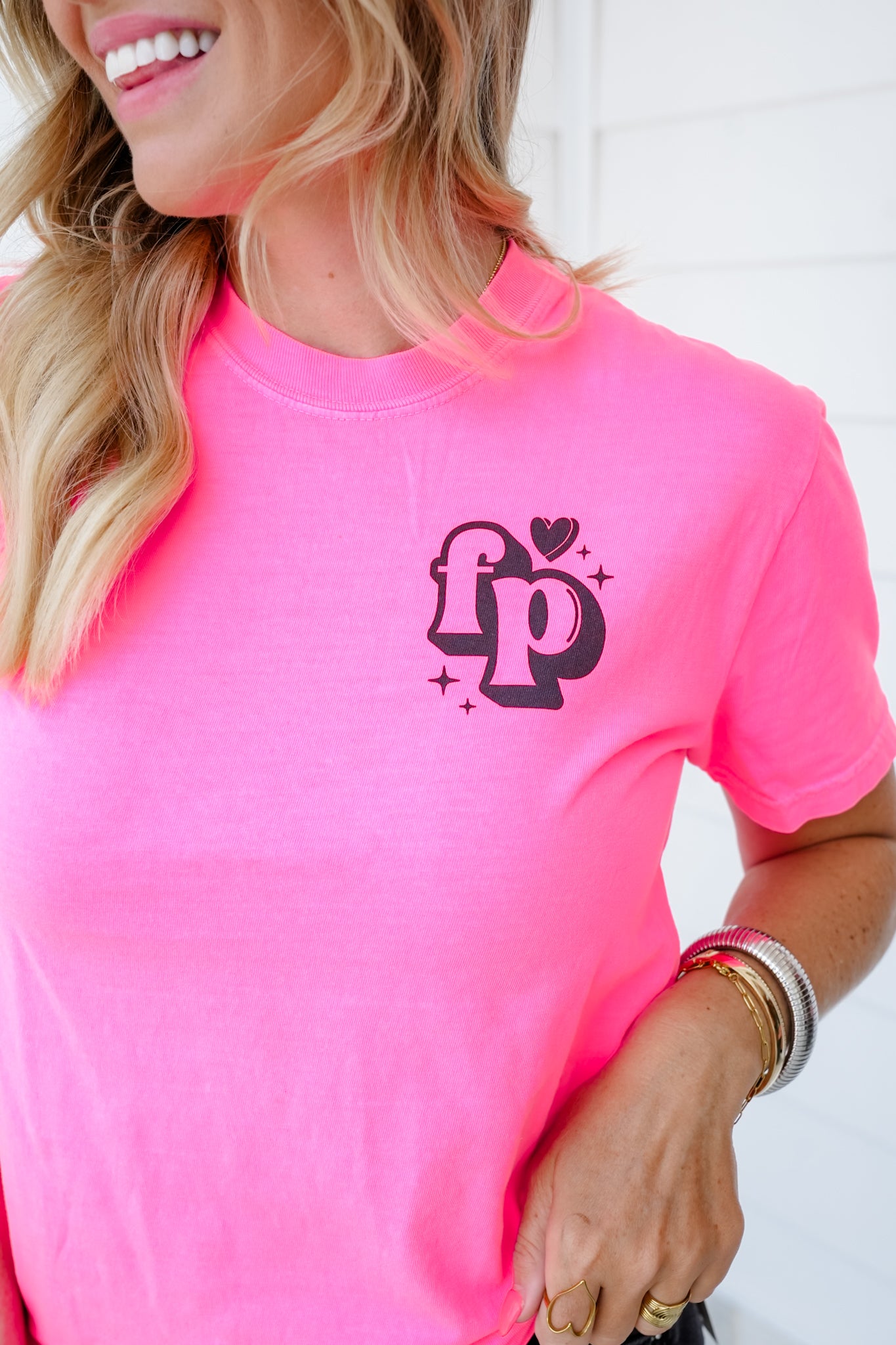 Plus/Reg Short Sleeve "FP Pretty Girls Love Cars" Graphic Tee