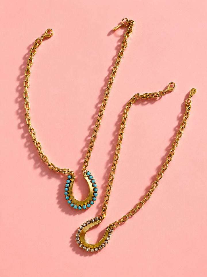 Yochi Horseshoe Necklace
