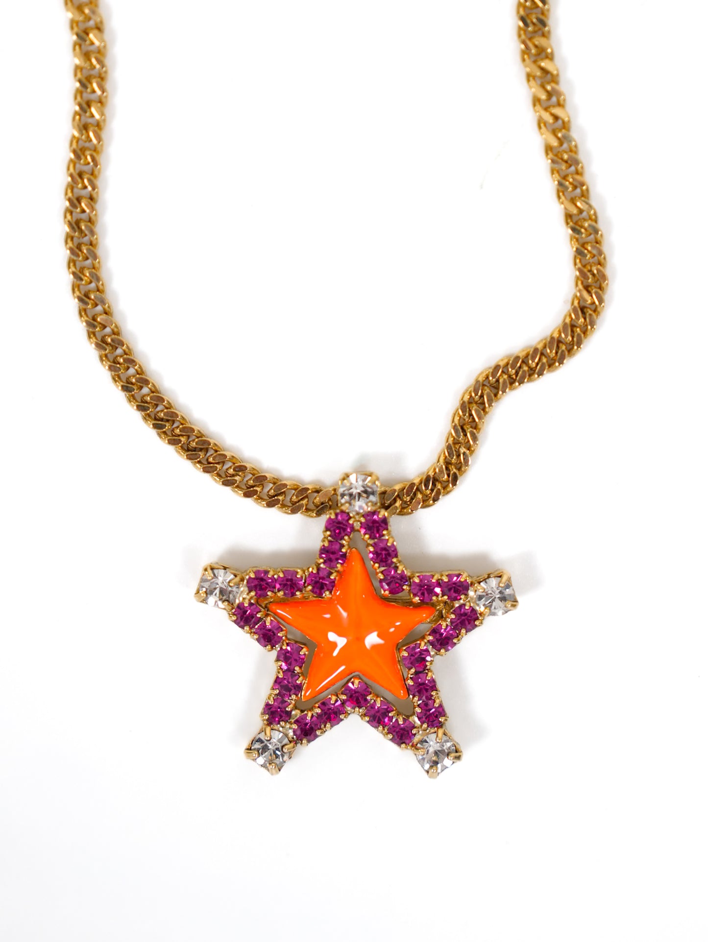 TOVA Sweet Star Crystal Necklace