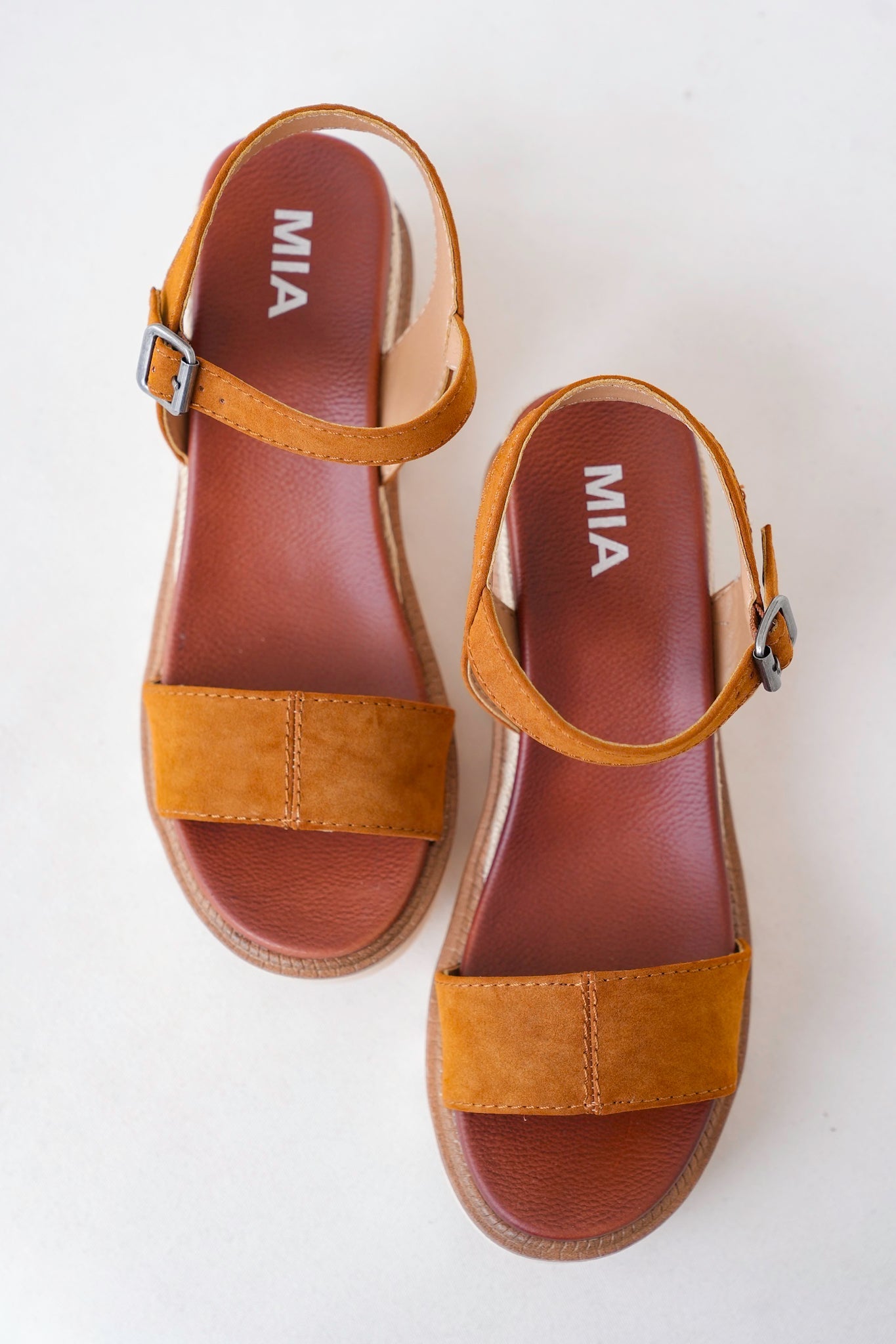 MIA Platform Sandal with Adjustable Buckle Strap