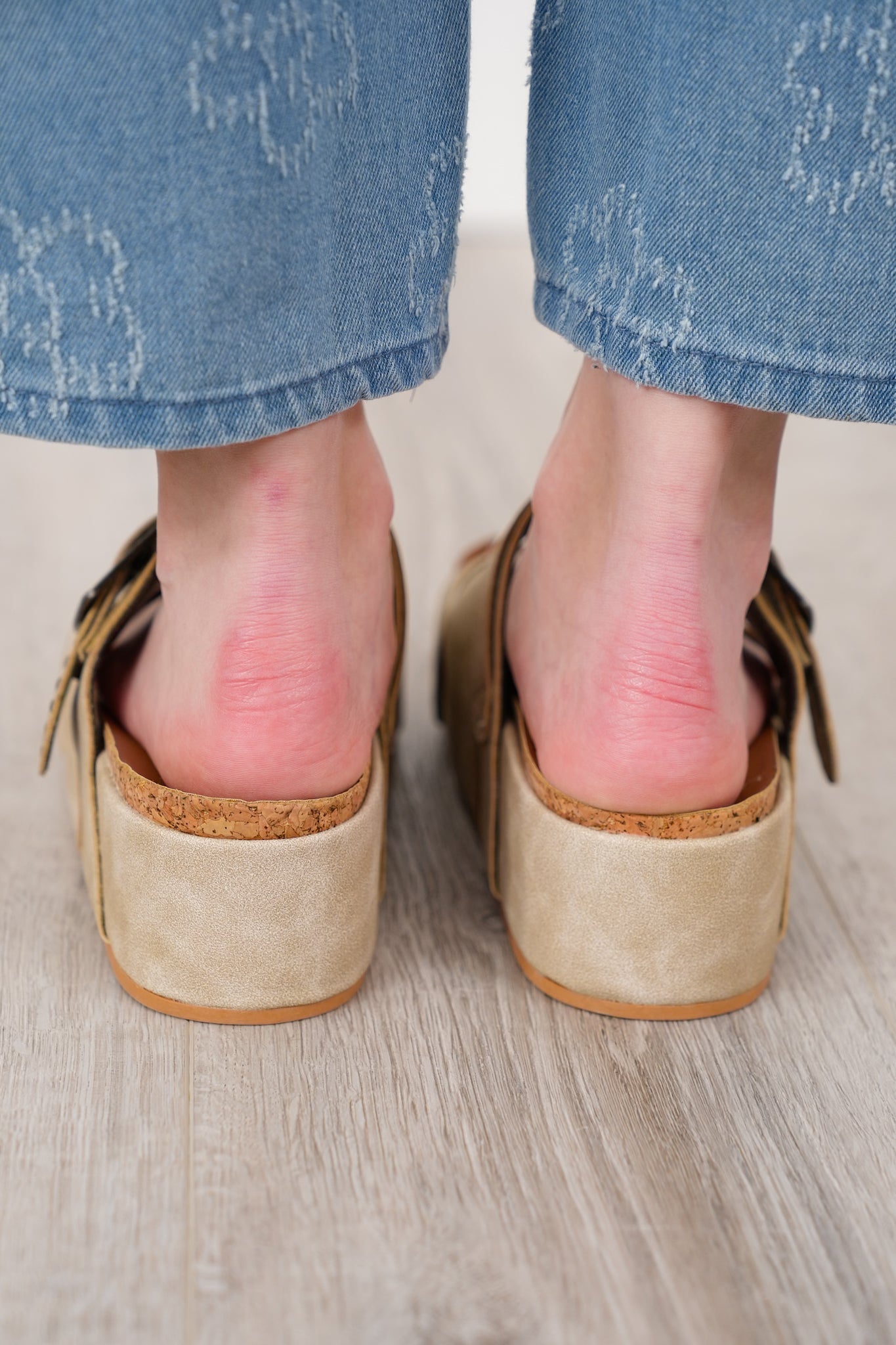 Restock! Blowfish Platform Slide Sandal with Wide Crisscross Straps