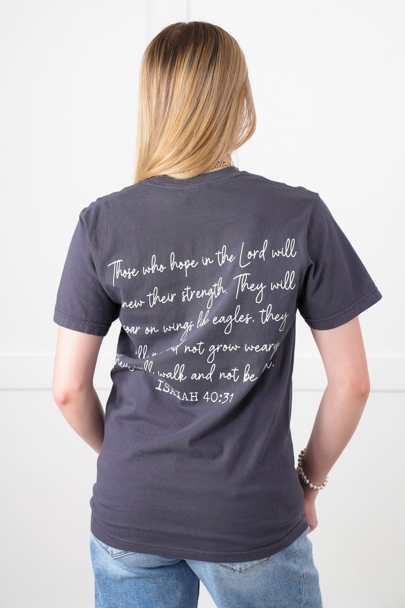 Plus/Reg Short Sleeve "Get Your Hopes Up" Graphic Tee