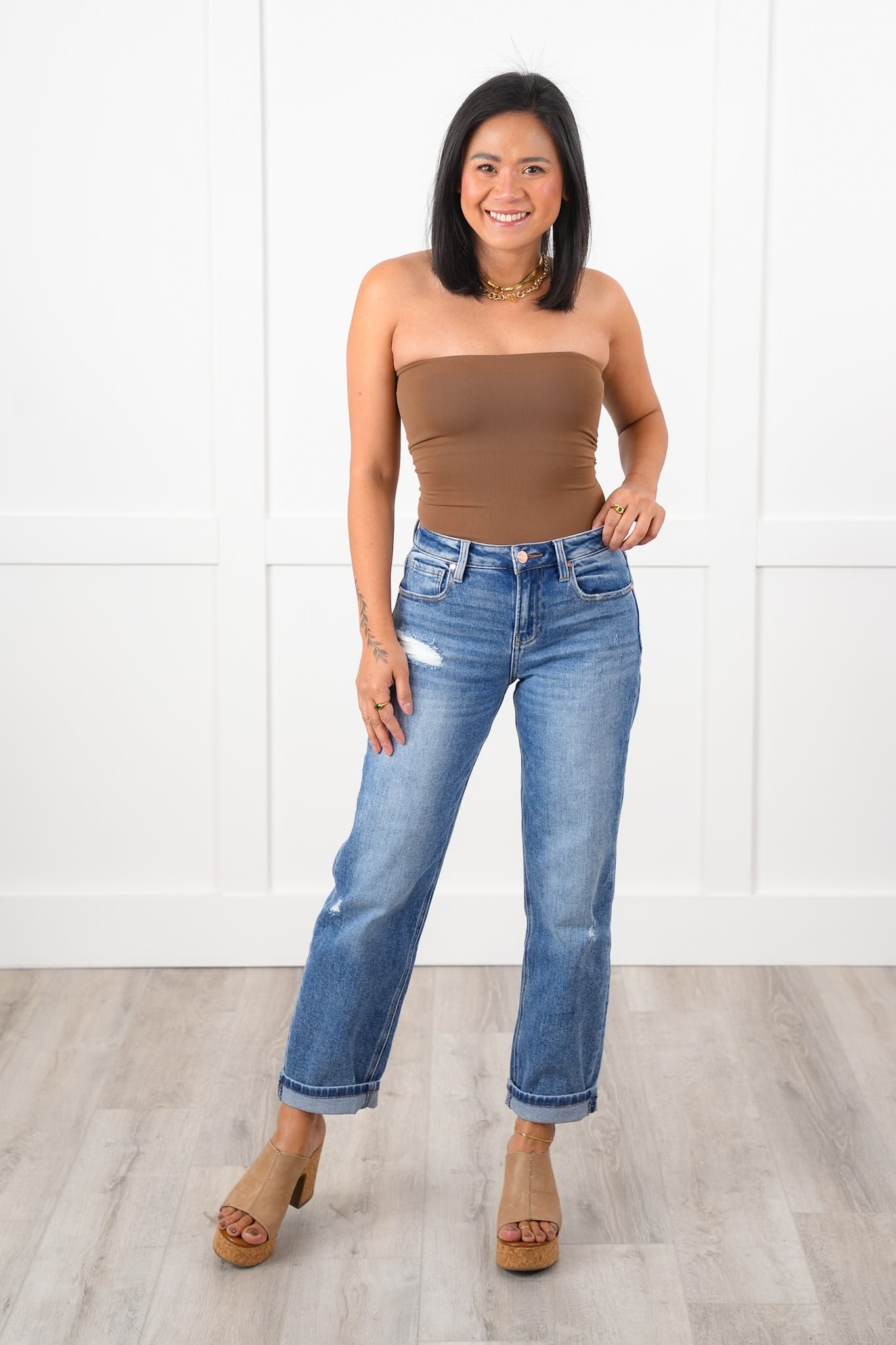 Solid Seamless Tube Top