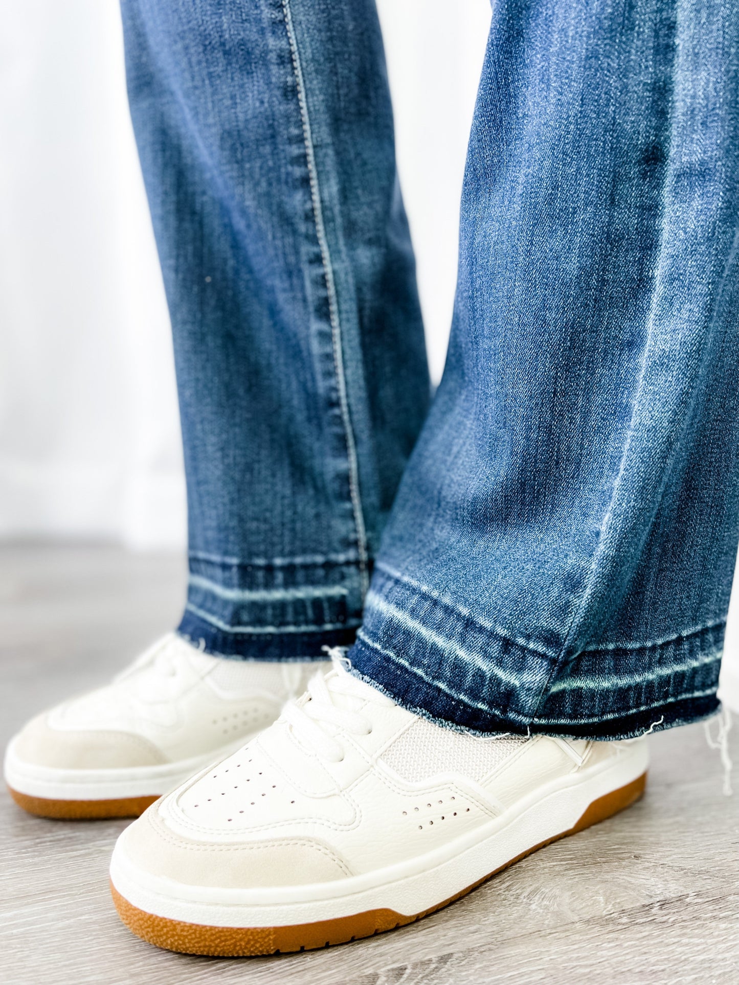 Judy Blue Best Dang Boots knee destroy patch bootcut