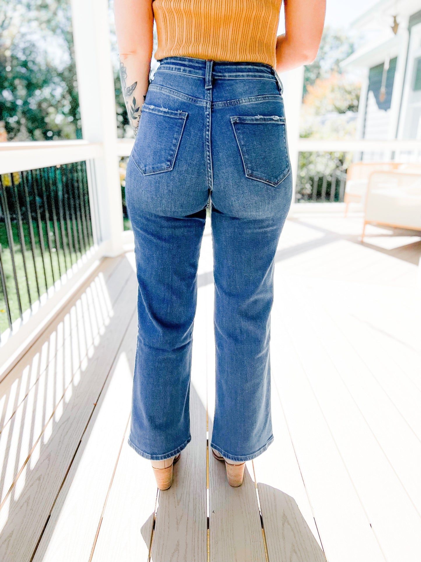 Vervet Main Super High Rise Wide Leg