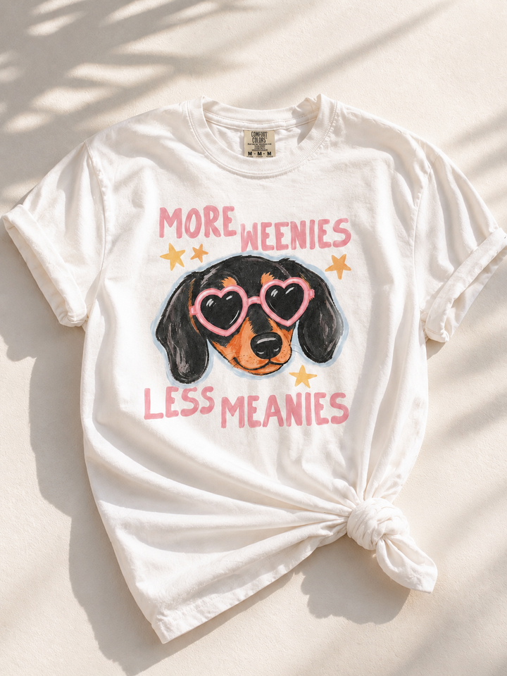 Plus/Reg Short Sleeve "More Weenies..." Graphic Tee