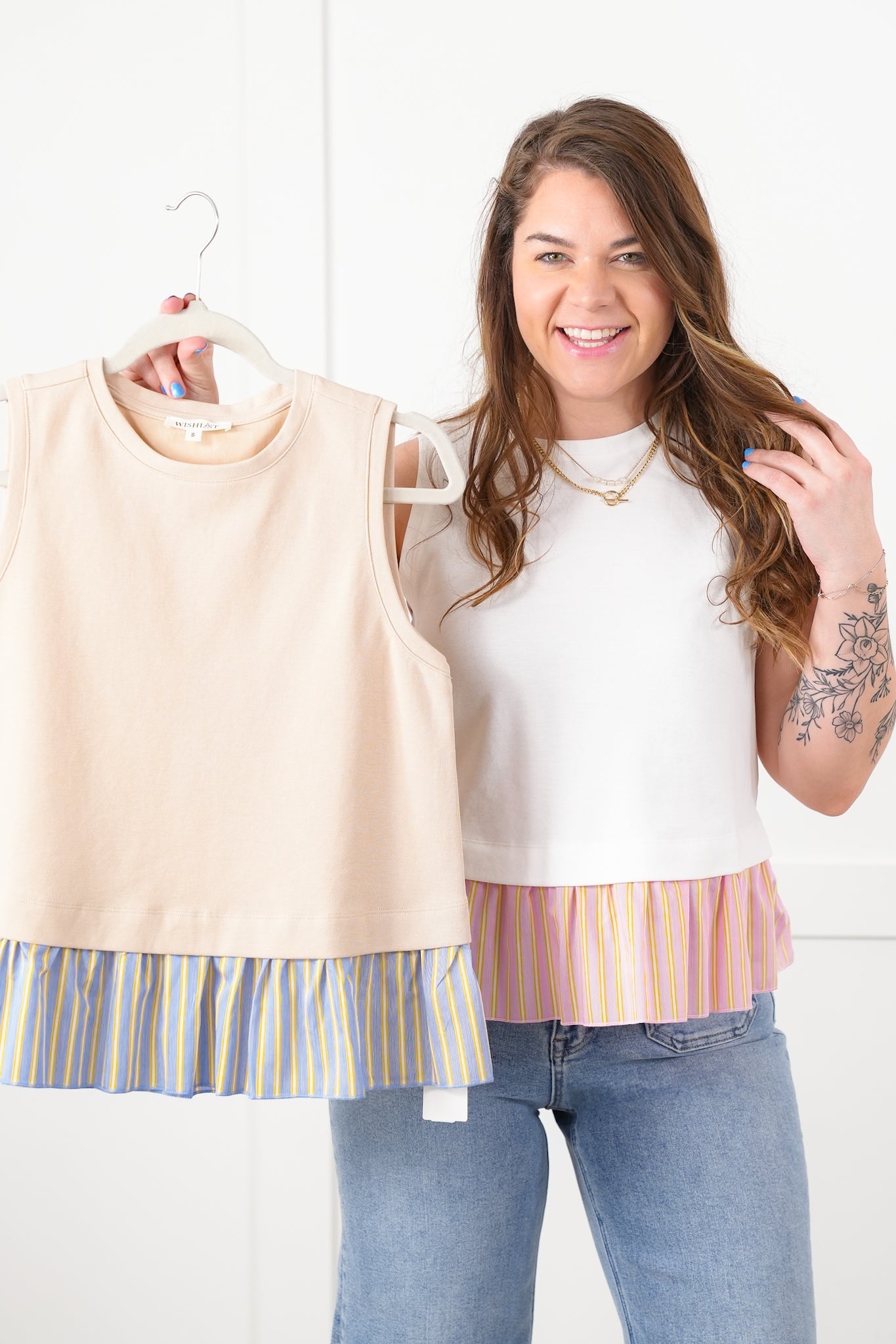 Poppy Ribbed Tank Top