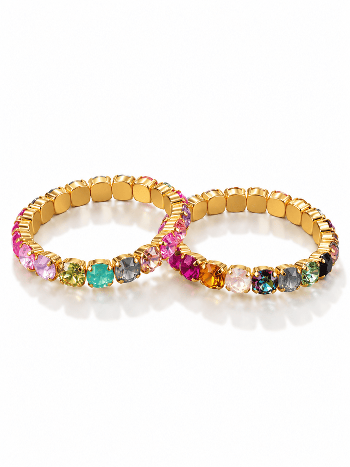 TOVA FP Custom Oakland Stretch Bracelet (Multiple Options) - Freckled Poppy