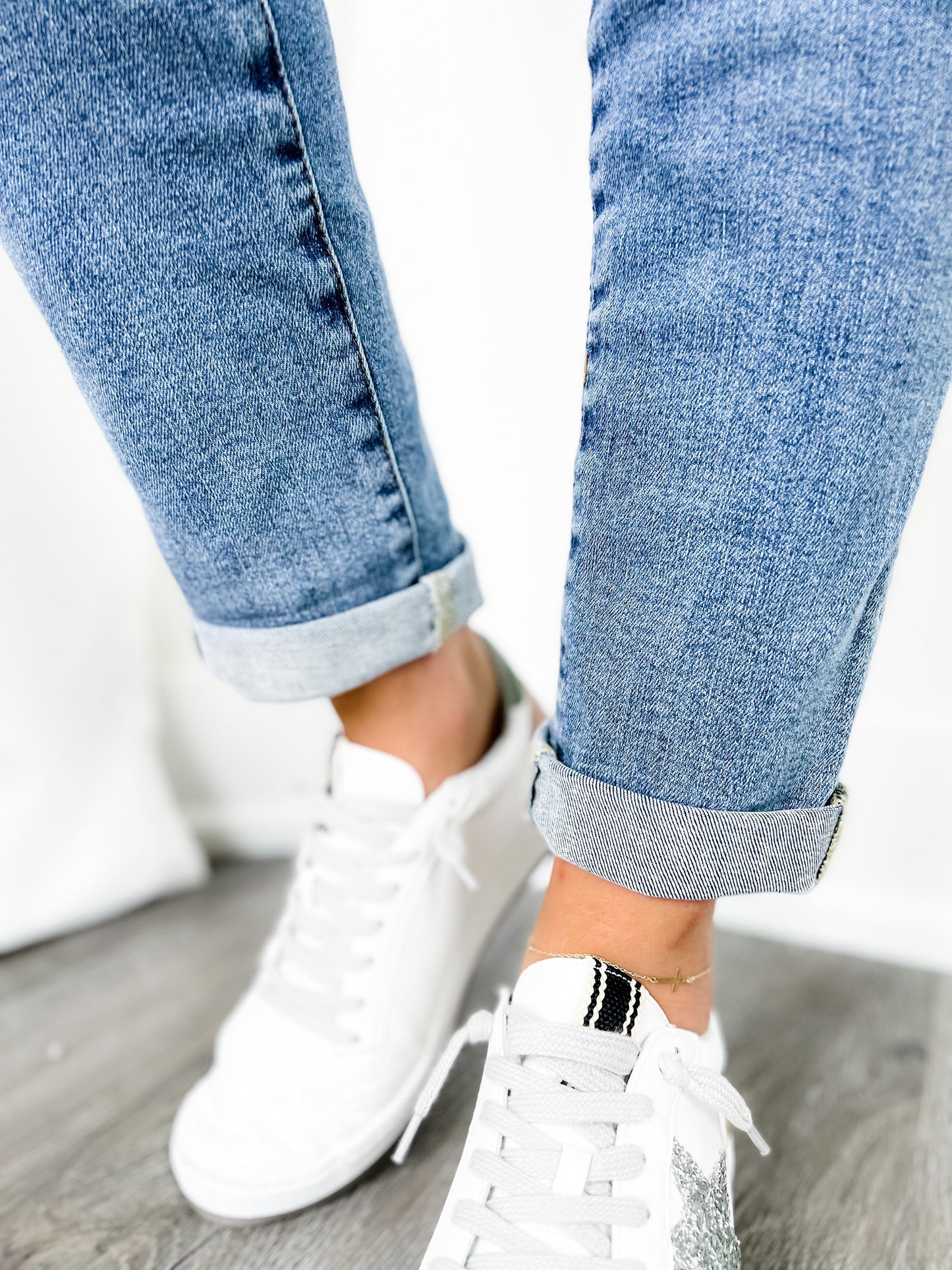 Judy Blue Hi Waist Board Meeting Vintage Wash Boyfriend