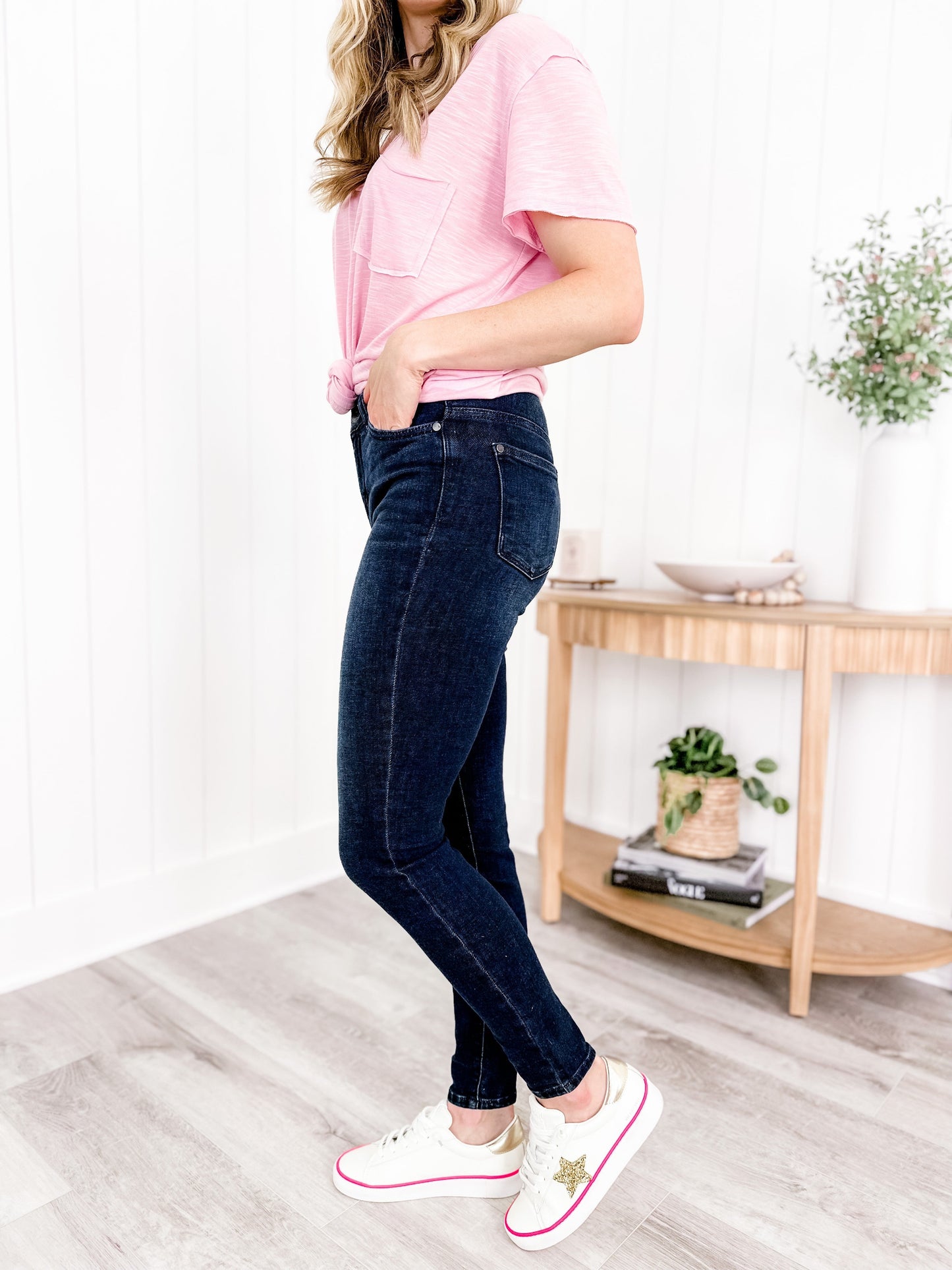 Judy Blue Everyday Wear 2.0 High Waist Non-Distressed Skinny Jeans