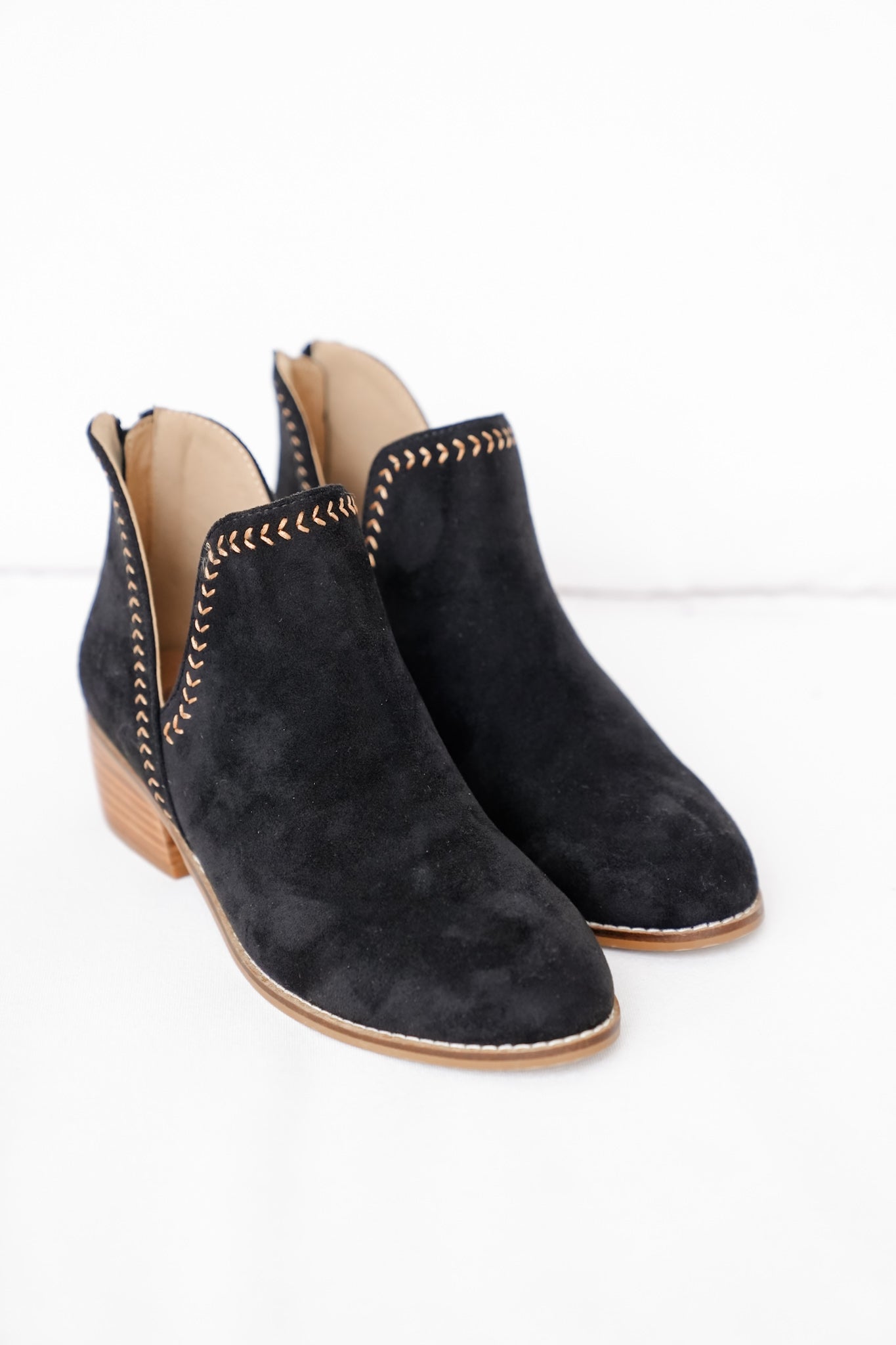Corky's "Bluffin" Western Inspired Vegan Suede Ankle Boot