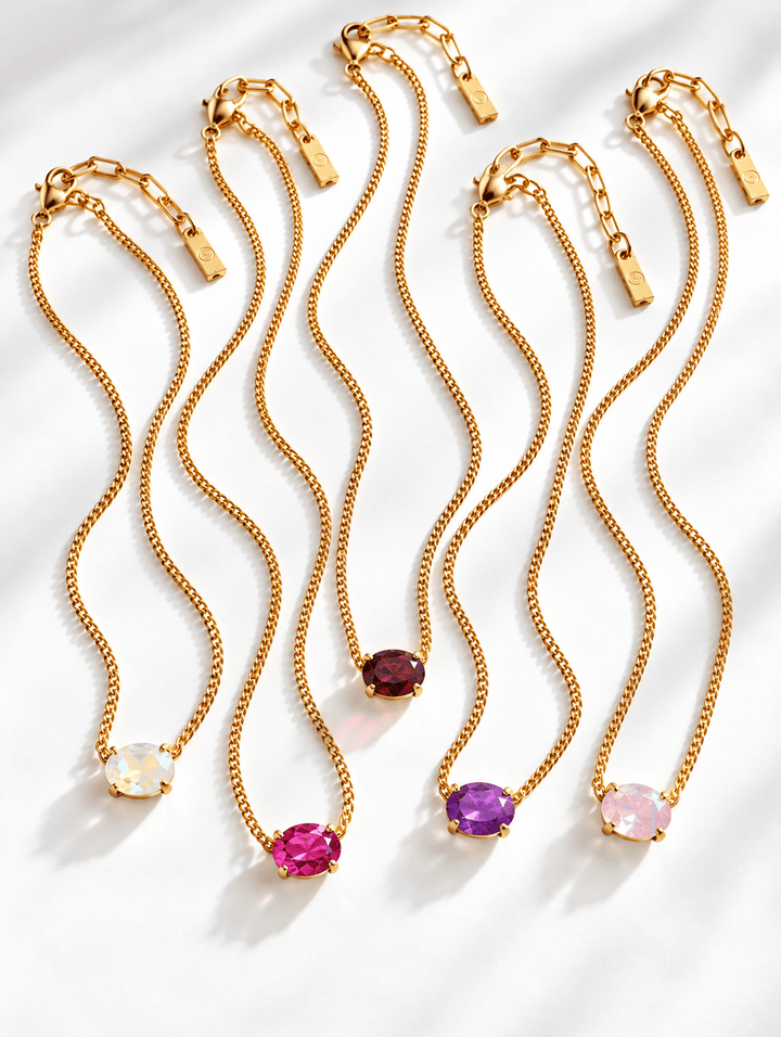 TOVA Iza Crystal Necklace