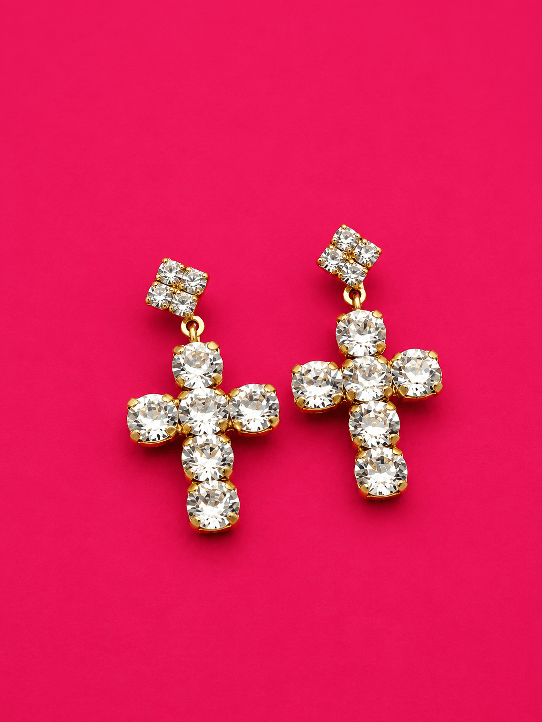 TOVA Baby Donatella Earrings - Freckled Poppy
