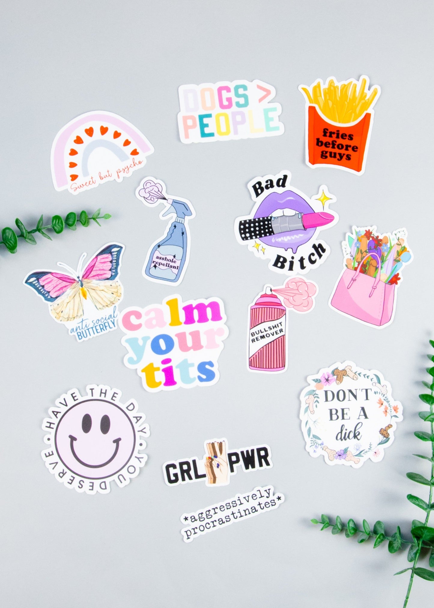 Snarky Stickers (Multiple Options)