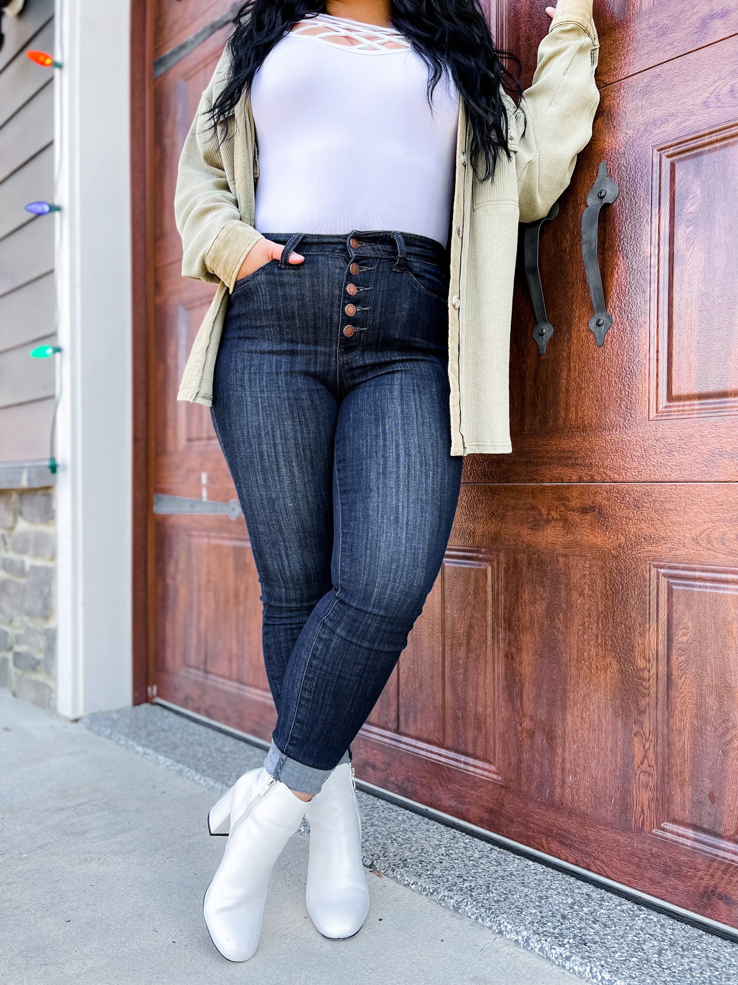 Judy Blue Penny Lane Dark Wash High Rise Skinny