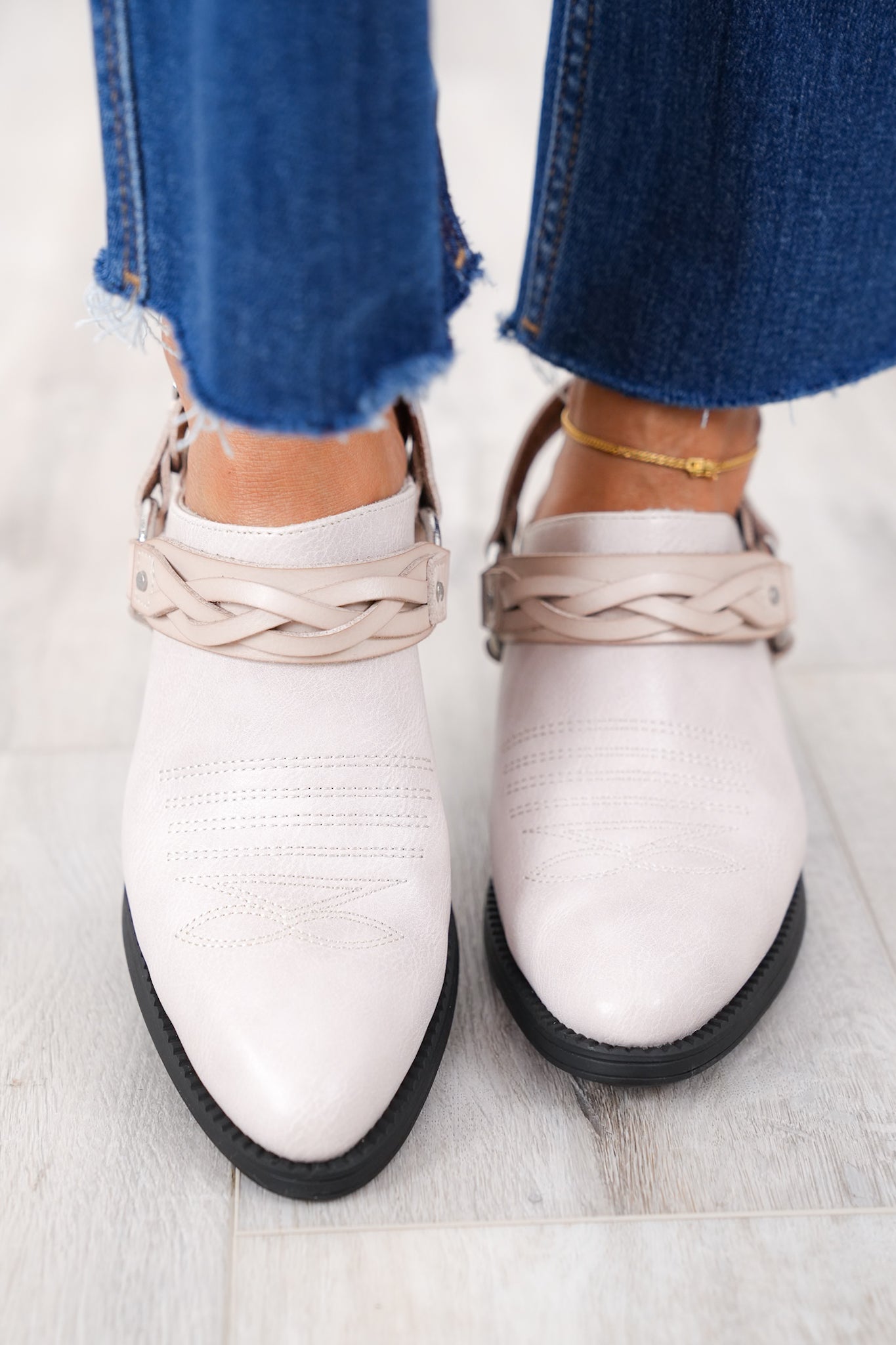 Blowfish Western Style Braided Strap Mule
